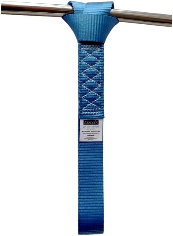 Heavy Duty Soft Loop Tie Down Straps (4PK) 1.5 inches 18 inches 10,000 LBS Breaking Strength Soft tie Downs for Motorcycle, ATV, UTV, Bicycle and Trailer