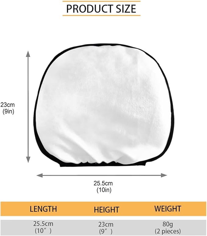 FKELYI Deer American Flag Car Seat & Gear Shift Set, Sugar Skull Steering Wheel Cover, Cup Coasters, Headrest Covers, 10pcs