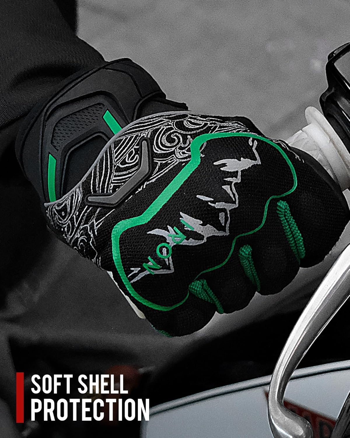 BORLENI Motorcycle Gloves Motorbike Glove for Men Women Full Finger Knuckle Protection Touch Screen Cycling ATV Hiking Riding