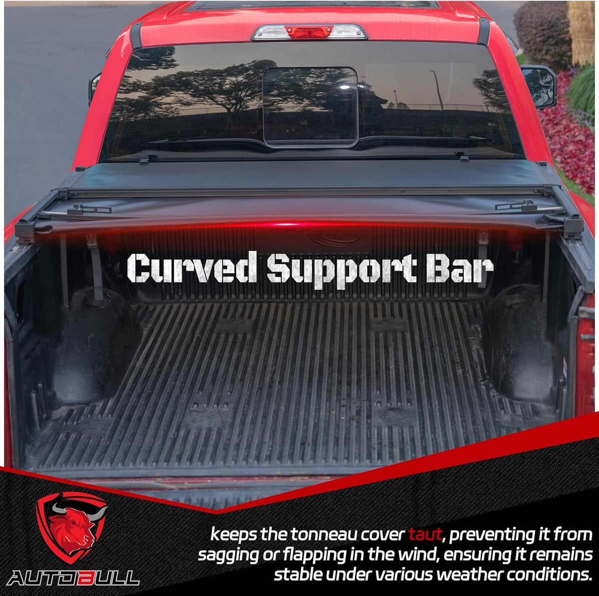 Soft Tri Fold tonneau Cover Compatible with 2022-2025 Toyota Tundra 5.5ft Bed, Vinly Top Alloy Steel Structure