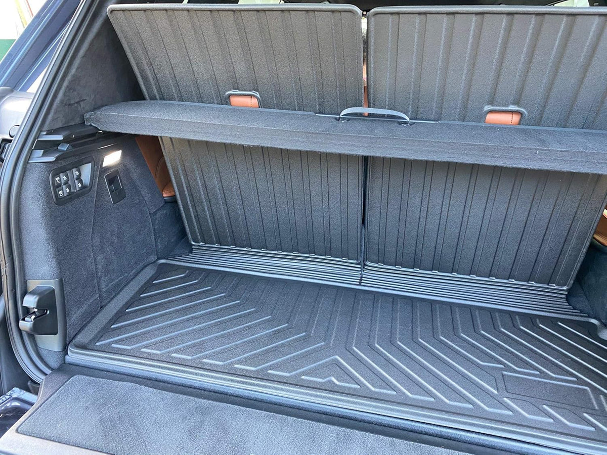 Premium Cargo Liner for BMW X7 2019-2025 - 100% Protection - Custom Fit Car Trunk Mat - Easy-to-Wash & All-Season Black Cargo Mat - 3D Shaped Laser Measured Trunk Liners for BMW X7 2019-2025