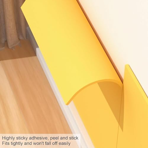 Self-Adhesive Garage Wall Protectors - Rubber Foam Corner Guards for Studios & Gyms, Grey 39.3x39.3in (100x100cm) - Effective Wall Shielding Solution