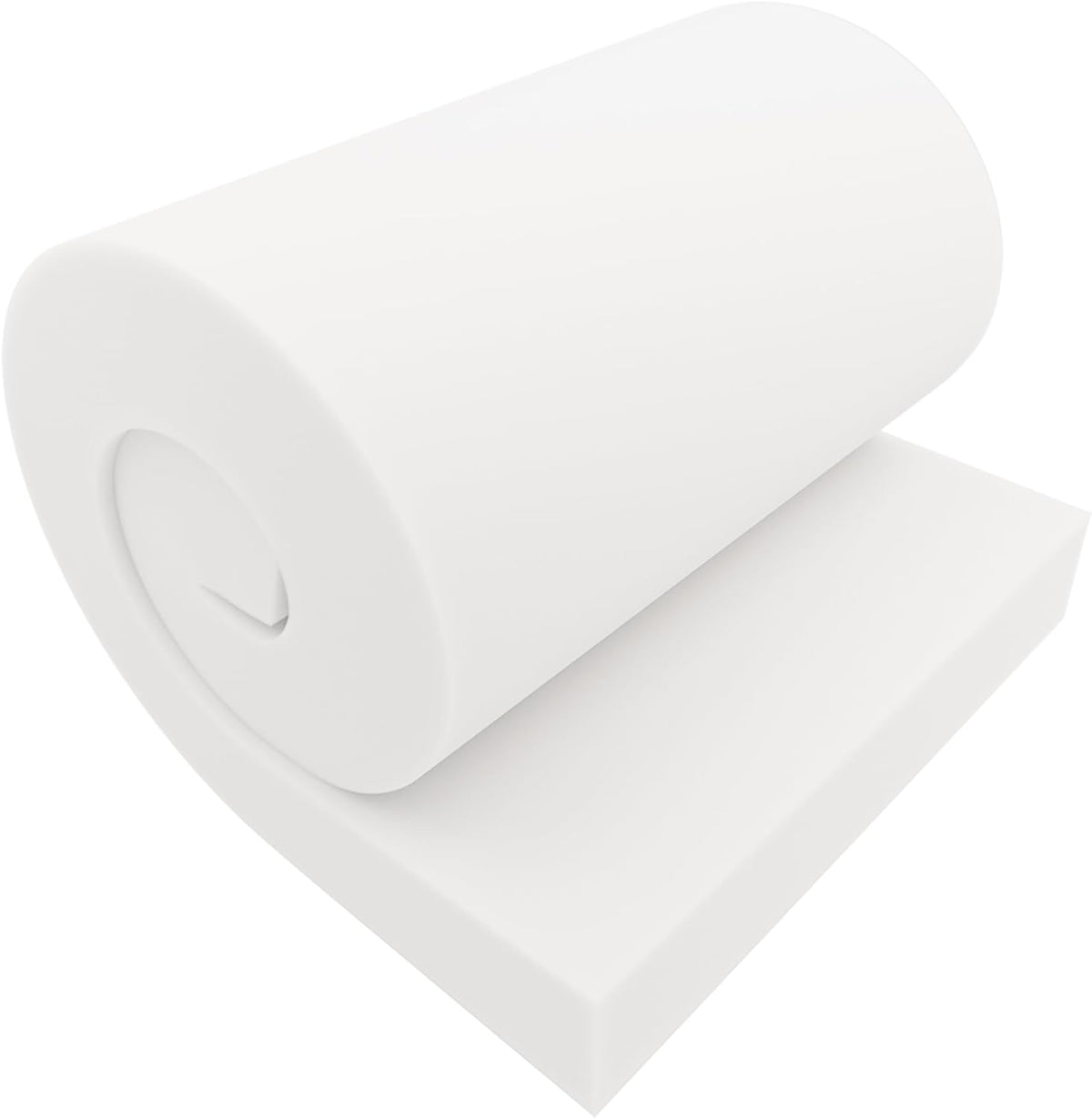 GoTo Foam 6" Height x 24" Width x 72" Length 44ILD (Firm) Upholstery Cushion Made in USA