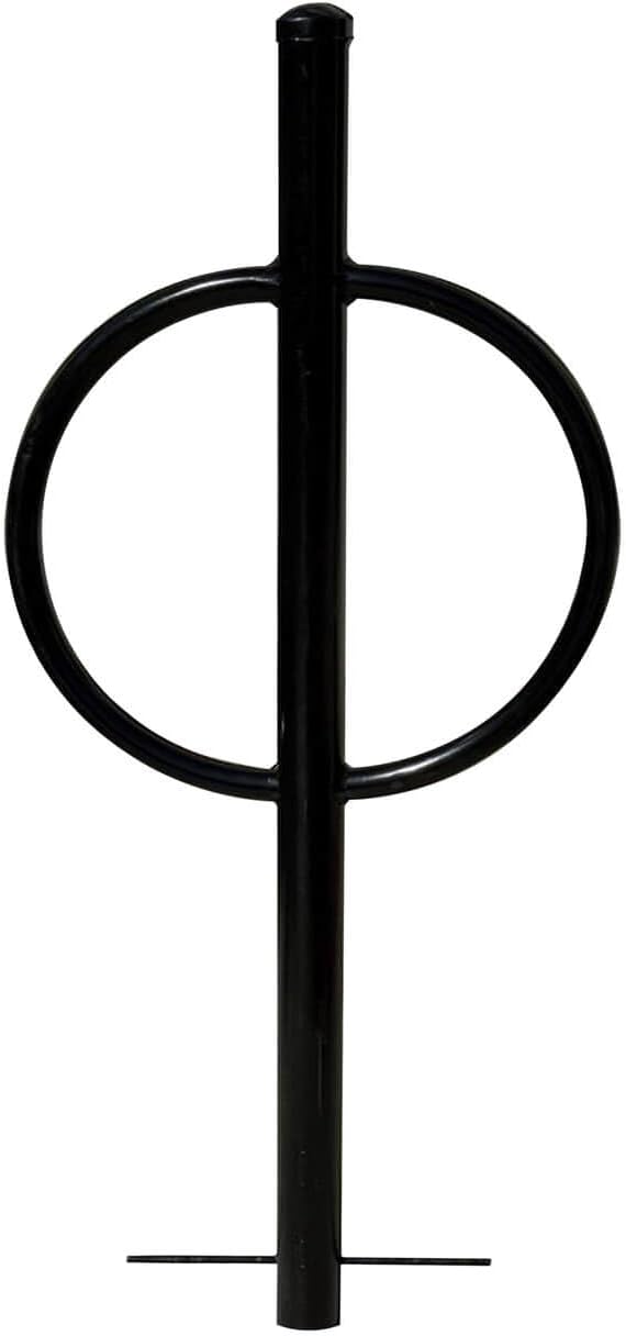 Sandbaggy Post and Ring Bike Rack - Commercial Outdoor Bike Parking Racks (In-Ground, 1)