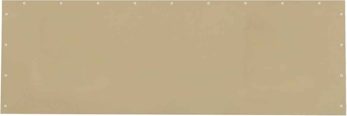 Carport Replacement Tarp Canopy, Sidewall Panel with Elastic Ball Bungees, for 10x20 FT or 12x20 FT Garage Party Tent Shelter - Beige, One Sidewall Panel Only