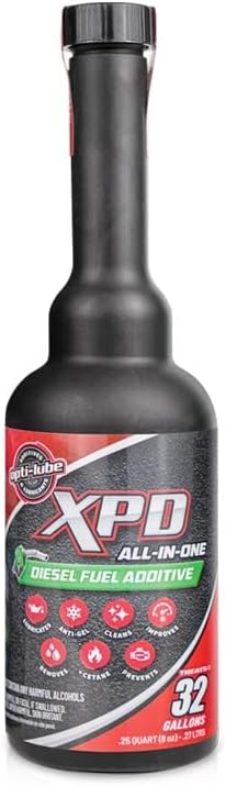 Opti-Lube XPD All-Season Diesel Fuel Additive - 1 Gallon with Accessories (1 Hand Pump and Long Neck Accessory Bottles)