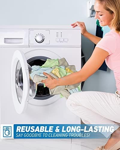 Microfiber Cleaning Cloth Grey-50Pcs (13x13 inch) 2100 Series Ultra Soft Highly Absorbent Rags for Cleaning, Reusable and Lint Free Cleaning Towels for Housekeeping-Machine Wash (Gray)