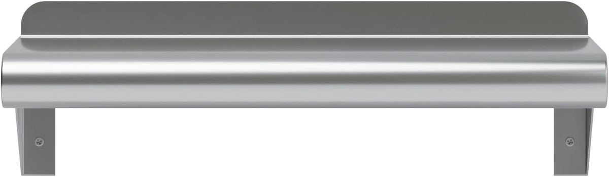 AmGood 6" X 16" Stainless Steel Wall Shelf | Metal Shelving | Garage, Laundry, Storage, Utility Room | Restaurant, Commercial Kitchen | NSF