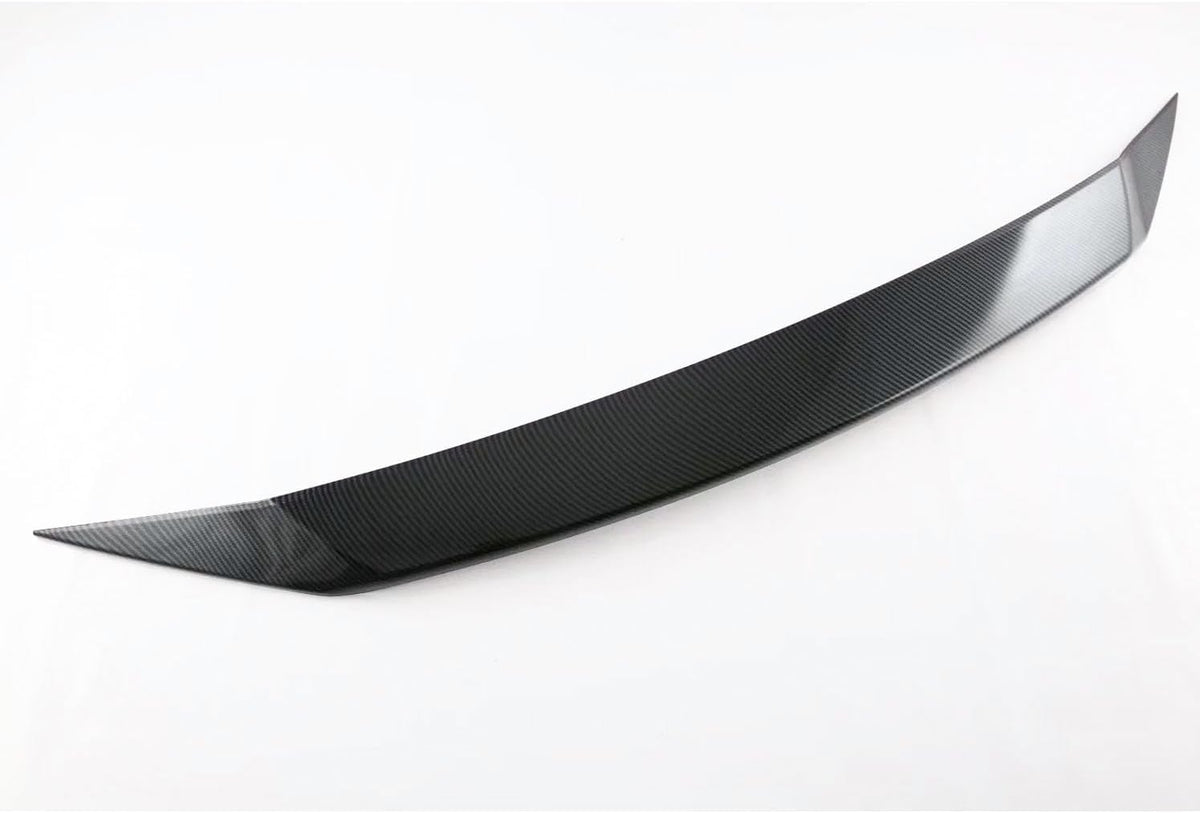 Front Hood Air Deflector，Car Bonnet Molding Cover Trim Fit for Mazda CX-50 and CX50 Hybrid 2023 2024 2025，Exterior Accessory（ABS,Carbon Fiber）