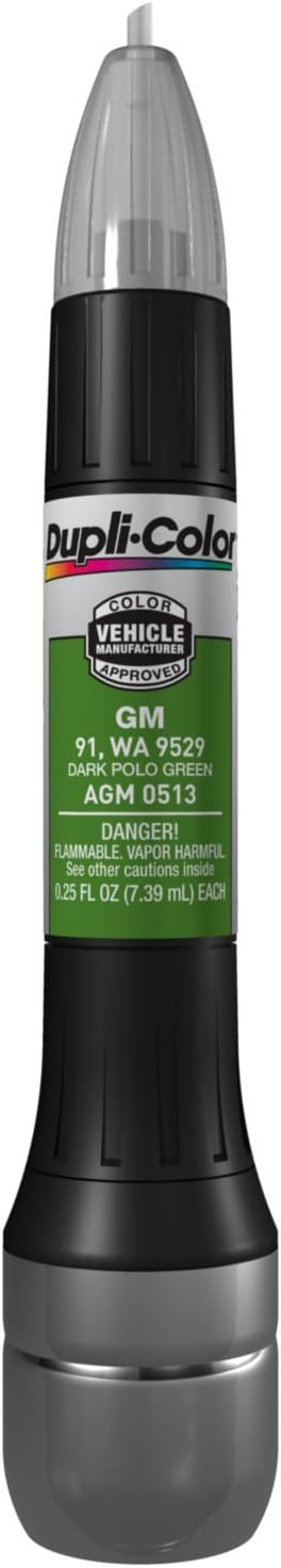 Dupli-Color AGM0513 Scratch Fix All-In-1 Exact-Match Automotive Touch-Up Paint – General Motors Dark Polo Green – 0.25 oz. Paint Pen