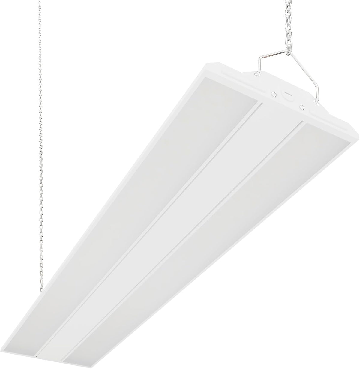 LED Linear Shop Lights 300W, 45000LM Led High Bay Lights 5000K Daylight 120-277V,Led Garage Light for Shop Workshop Store Commercial Supermarket Warehouse Basement Exhibition Room ETL-1Pack