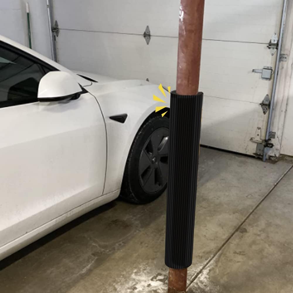 GUEQUITLEX Garage Wall Guards Foam Car Door Protector Wall Bumper Guard for Parking Garages - Garage Wall Guards -Wall Edge Protector Protect Your Car - Wall Corner Edge Bumpers (2 Pack, Column)