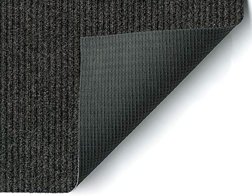 KOECKRITZ Heavy Duty Durable All Weather Indoor/Outdoor Non Slip Entrance Mat Rugs and Runners for Office Business Building Home Garage Front Door (5' x 11', Charcoal)