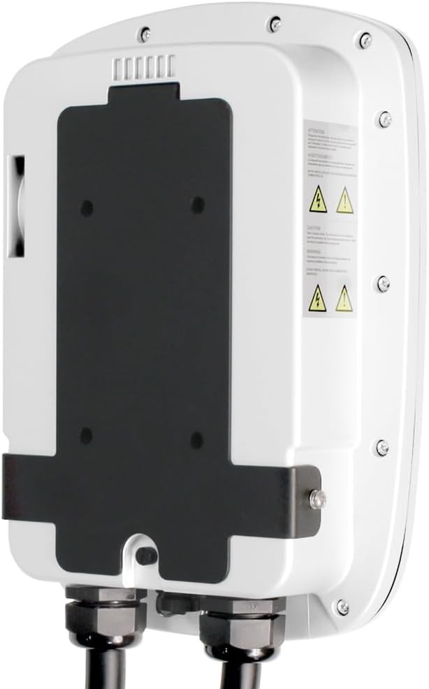 Leviton Level 2 Smart EV Charger with Wi-Fi, 32 Amp, 208/240 VAC, 7.6 kW Output, 18' Cable, Indoor/Outdoor Hardwired EV Charging Station, My Leviton Compatibility, EV32W EVSE