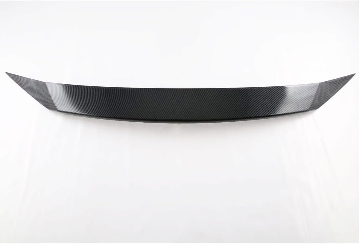 Front Hood Air Deflector，Car Bonnet Molding Cover Trim Fit for Mazda CX-50 and CX50 Hybrid 2023 2024 2025，Exterior Accessory（ABS,Carbon Fiber）