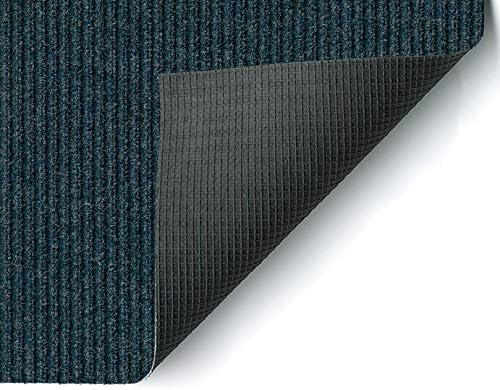 KOECKRITZ Heavy Duty Durable All Weather Indoor/Outdoor Non Slip Entrance Mat Rugs and Runners for Office Business Building Home Garage Front Door (6' x 10', Blue)