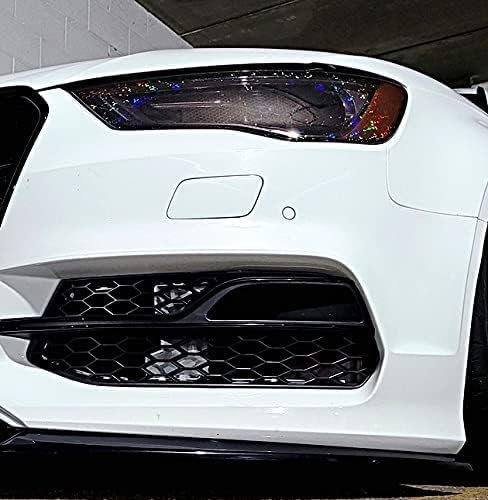 VViViD Extra-Wide Headlight Taillight Vinyl Tint Wrap 16 Inch x 60 Inch Roll (Hex+ Dark Smoke)