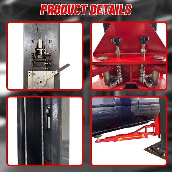 4.0HP 12000lbs Single Point Lock 2 Post Lift 220V AM120SD Car Lift Auto Lift Two Post Car Lift