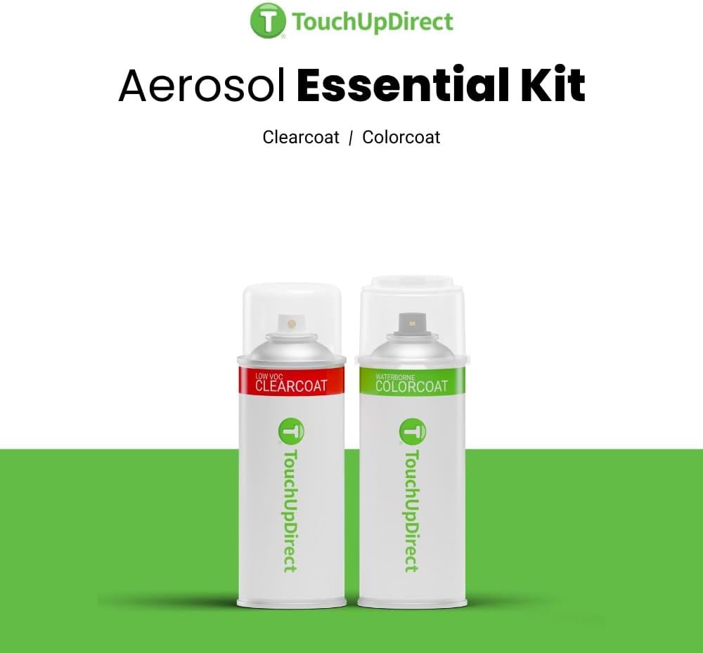 TouchUpDirect 8T7 Blue Streak Metallic Compatible with Toyota Exact Match Touch Up Paint Aerosol - Essential Kit