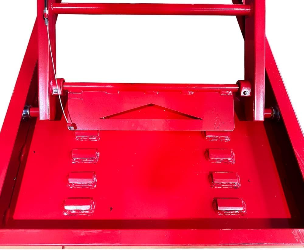 1500lbs Motorcycle Lift Side Extension Motorcycle Jack Table Pedal Hydraulic Pump Lift Table KT-Moto150