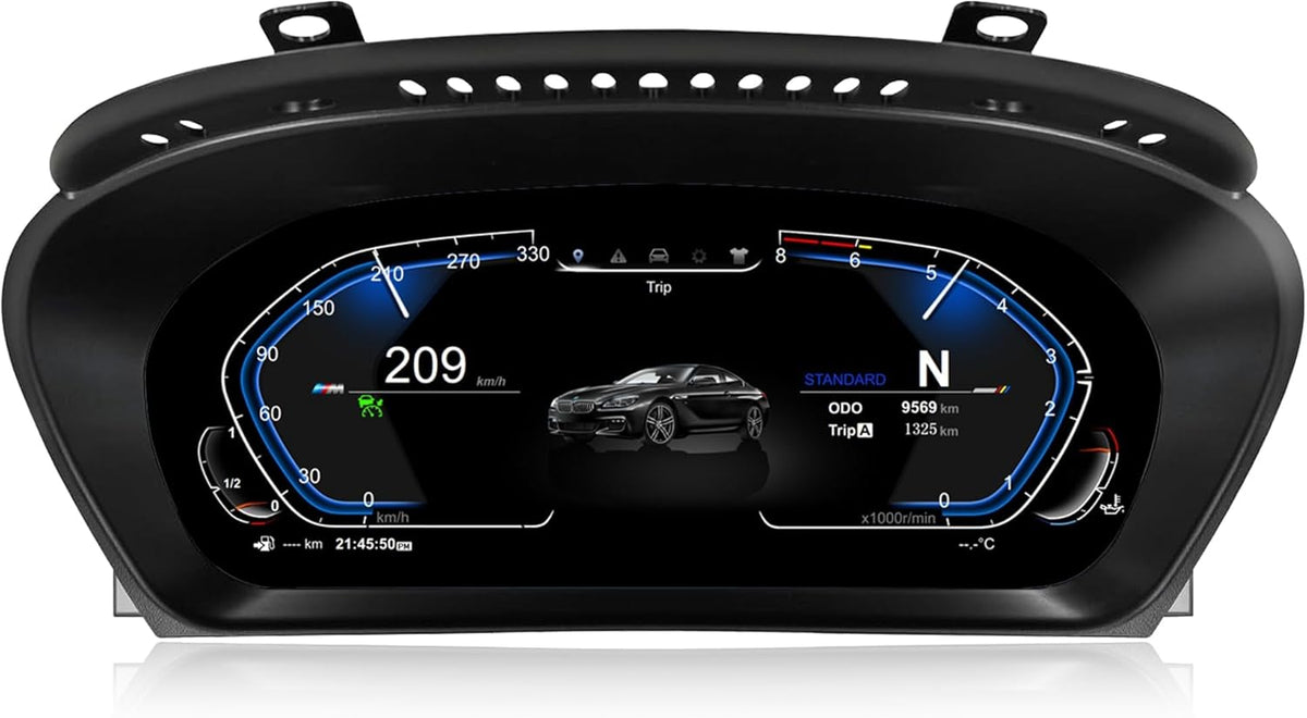 Speedometer Instrument for BMW E70 E71 2006-2013 CCC CIC，12.3 inch Linux System Original Car Information Display Digital Cluster Dashboard Screen