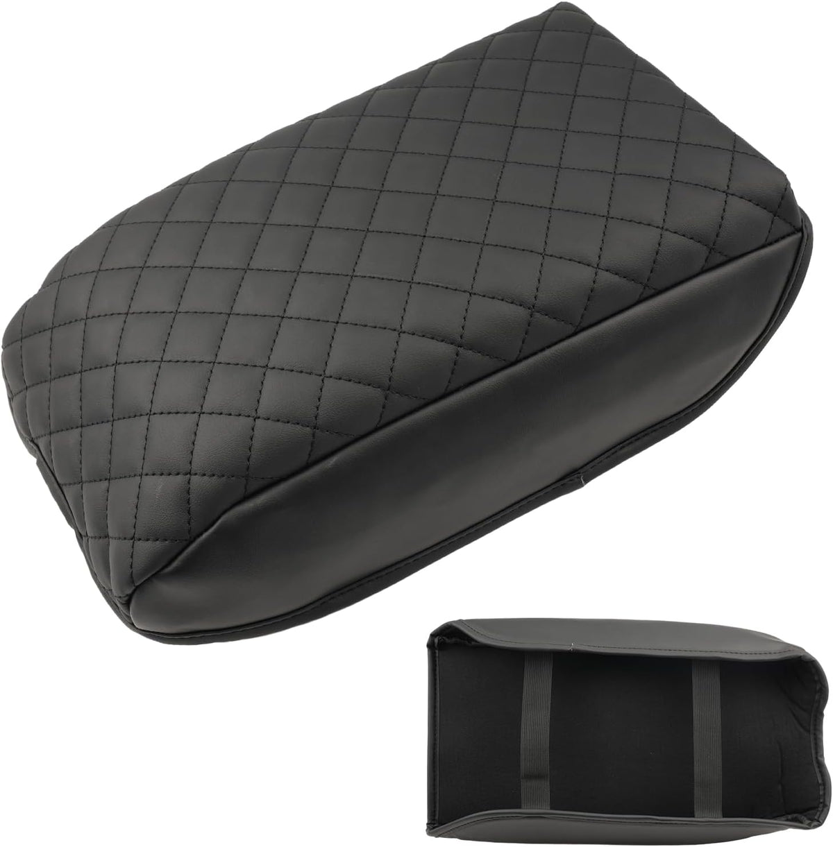 SXCY Fit for 2023 2024 Honda Accord LX EX Armrest Pad, Armrest Cover for 2023 2024 Accord Console Protection, Armrest Cushion for 2023 2024 Accord Console Protection Accessories (Armrest pad)