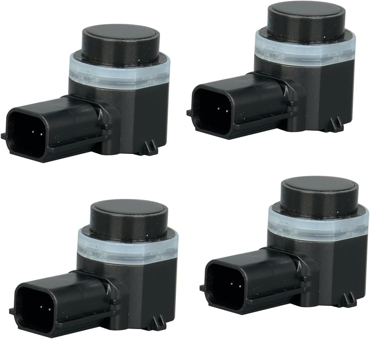 HC3Z15K859A 4Pcs Reverse Backup Parking Assist Sensor Compatible with Ford F-150, F-250/F-350 Super Duty 2015-2018 Replace OE FL3Z15K859AAPTM FL3Z-15K859-B HC3T-15K859-EA