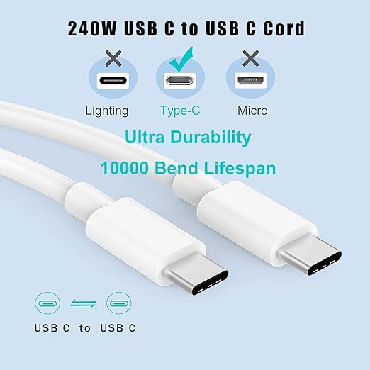 USB C Charger for iPhone 16/15 Charger Fast Charging，20W USB C Wall Charger Block Travel Plug with 60W Type C to C Charger Cable Fast Charging for iPhone 16/16 Pro Max/iPhone 15/iPad Pro/Air/Mini
