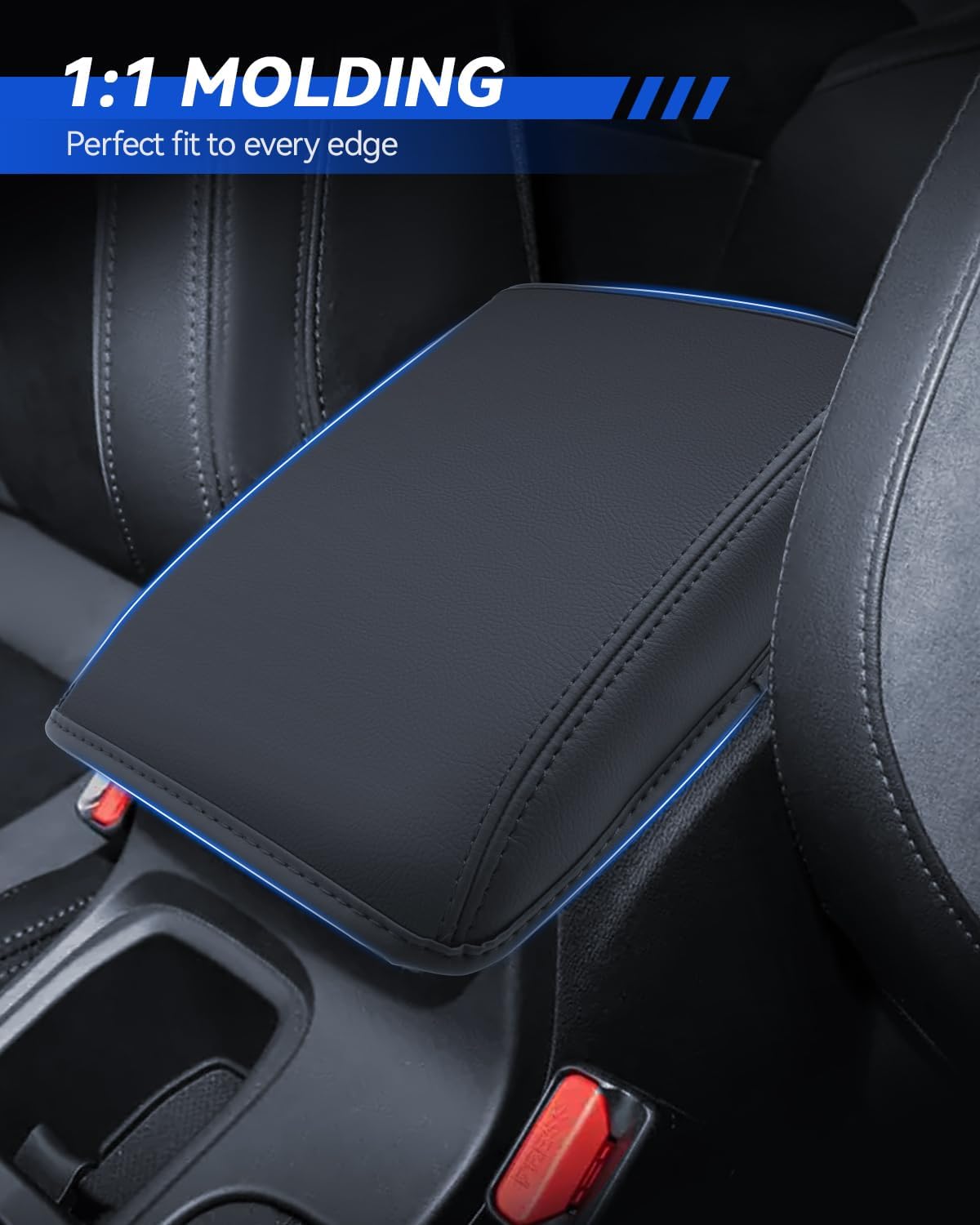Armrest Cover for WRX 2022 2023 2024 2025 Accessories Center Console Middle Lid Pad Protector for Car Elbow Rest(Only Fit WRX 6MT)