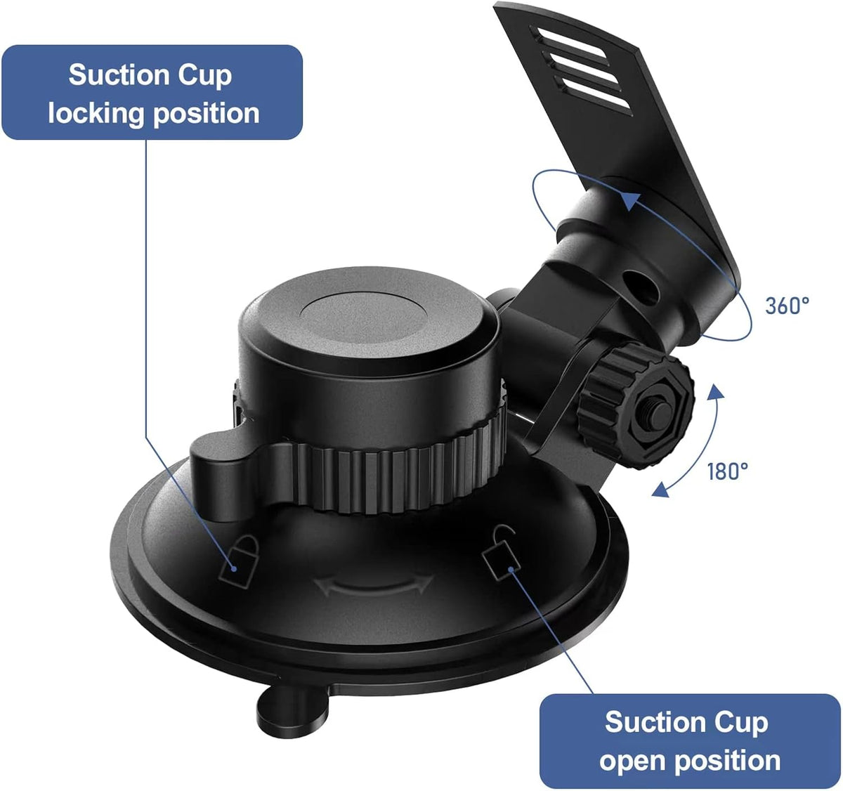 Radar Detector Mount,Car Radar Mounting Bracket Suction Cup Holder,Windshield and Dashboard Radar Detector Suction Mount,for Cobra Escort Beltronics,Easy to Install