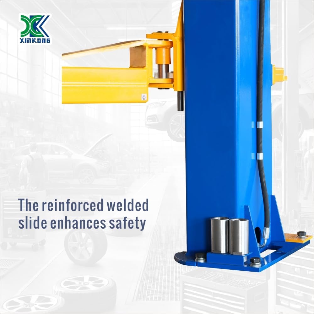 XK-1500 Auto Lift Car Lift Capacity 15000 Lbs Two Post Truck Hoist with 36 Months Parts Replacement