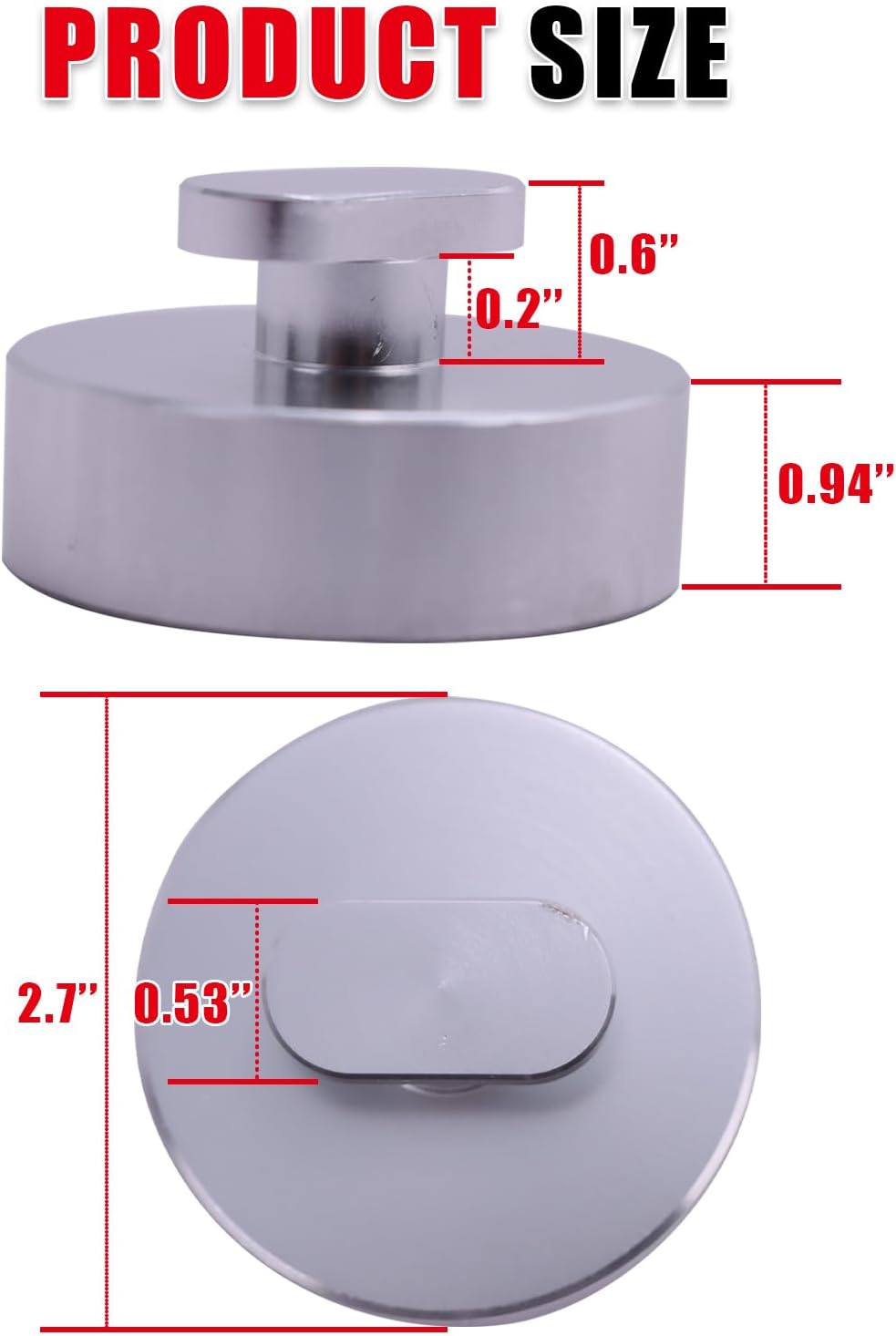 C8 Jacking Lift Pad Puck Billet Aluminum 4 Packs Fit for 2020-2025 Corvette C8