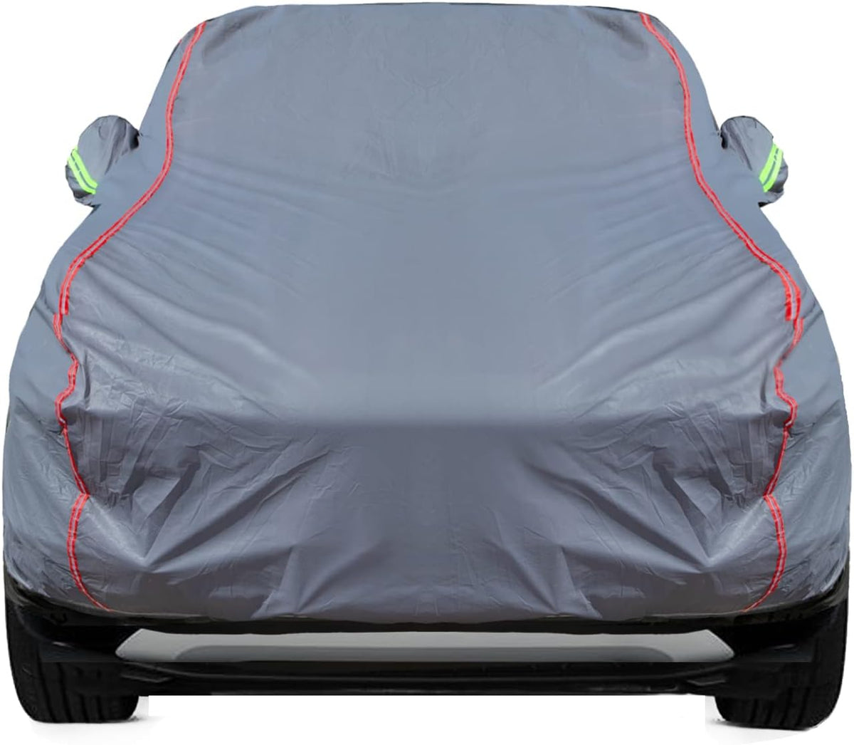 Breathable New Material, Waterproof Car Cover, Locks and Zipper Doors, Sunscreen Waterproof UV Prevention Snowproof Wind and Windproof,Suitable for Indoor Outdoor,for SUV (181" to 190") C11
