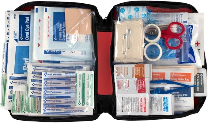 First Aid Only 313 Piece Home & Go Emergency First Aid Kit (91081)