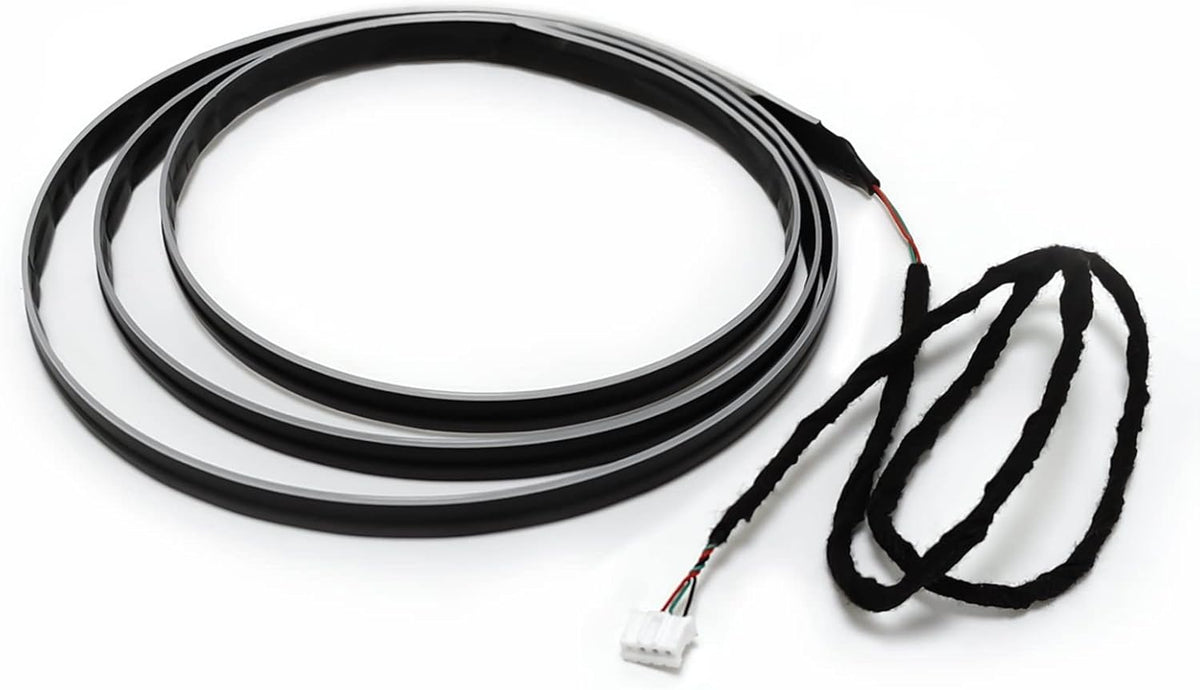 Dreamcolor Acrylic Interior Car LED Strip Light 14-inch, which fit for dreamcolor Main Controller Connects and sub-Controller kit (not Including), Not Applicable dreamcolor 5 in 1(Single Controller)