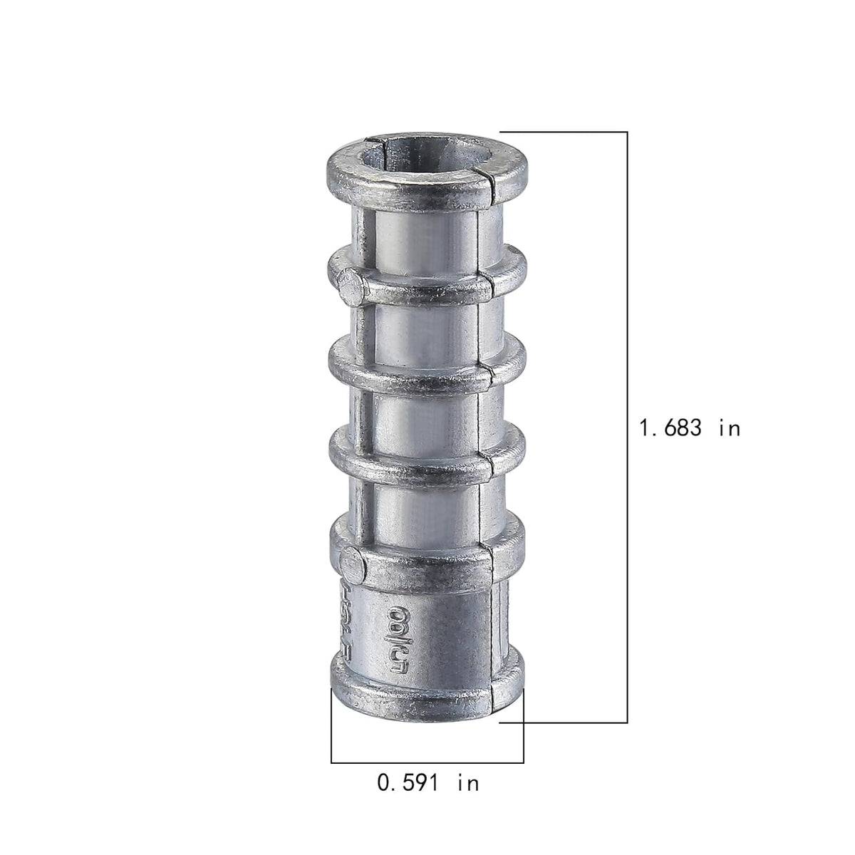 Wensilon(30pcs) 3/8 * 1-3/4 Lag Shield Anchor Long Zinc Alloy Bolts Concrete Anchors, Zinc Alloy Masonry Anchors Hole
