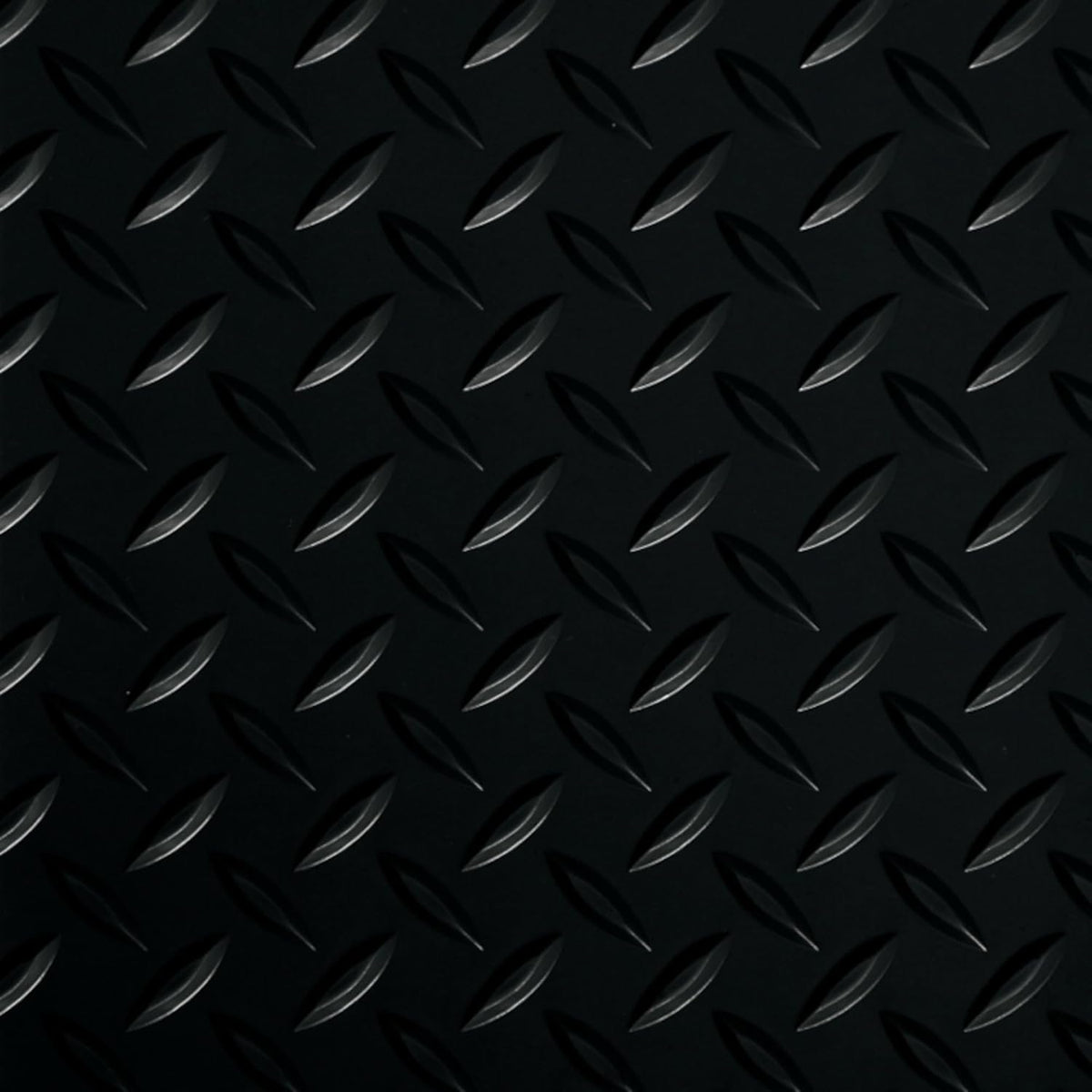 G-Floor Lite Diamond Tread Pattern Midnight Black Vinyl Rollout Garage Flooring Protector Mat for The Garage and Beyond - 7'6" x 14' Size
