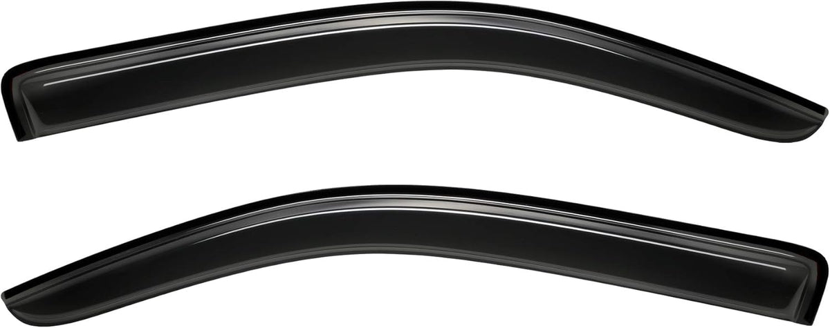 2pcs Outside Mount Style Dark Smoke Window Rain Guards Durable Side Wind Deflectors Window Visors Fit for 2000-2006 Toyota Tundra Standard Cab