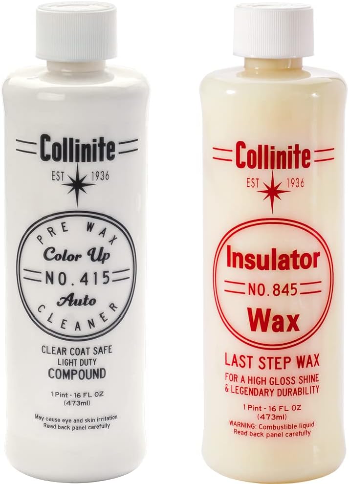 Collinite 415 Color-Up Cleaner 845 Insulator Wax Combo