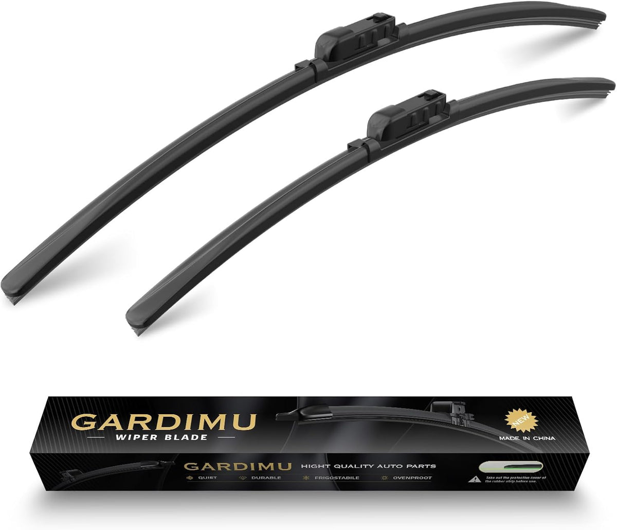 Front Windshield Wipers, 2-Piece Set for BMW Z4 28i 30i 35i M40i 2019 2020 2021 2022 2023 - Automotive Replacement Front Wiper Blades for Car Window