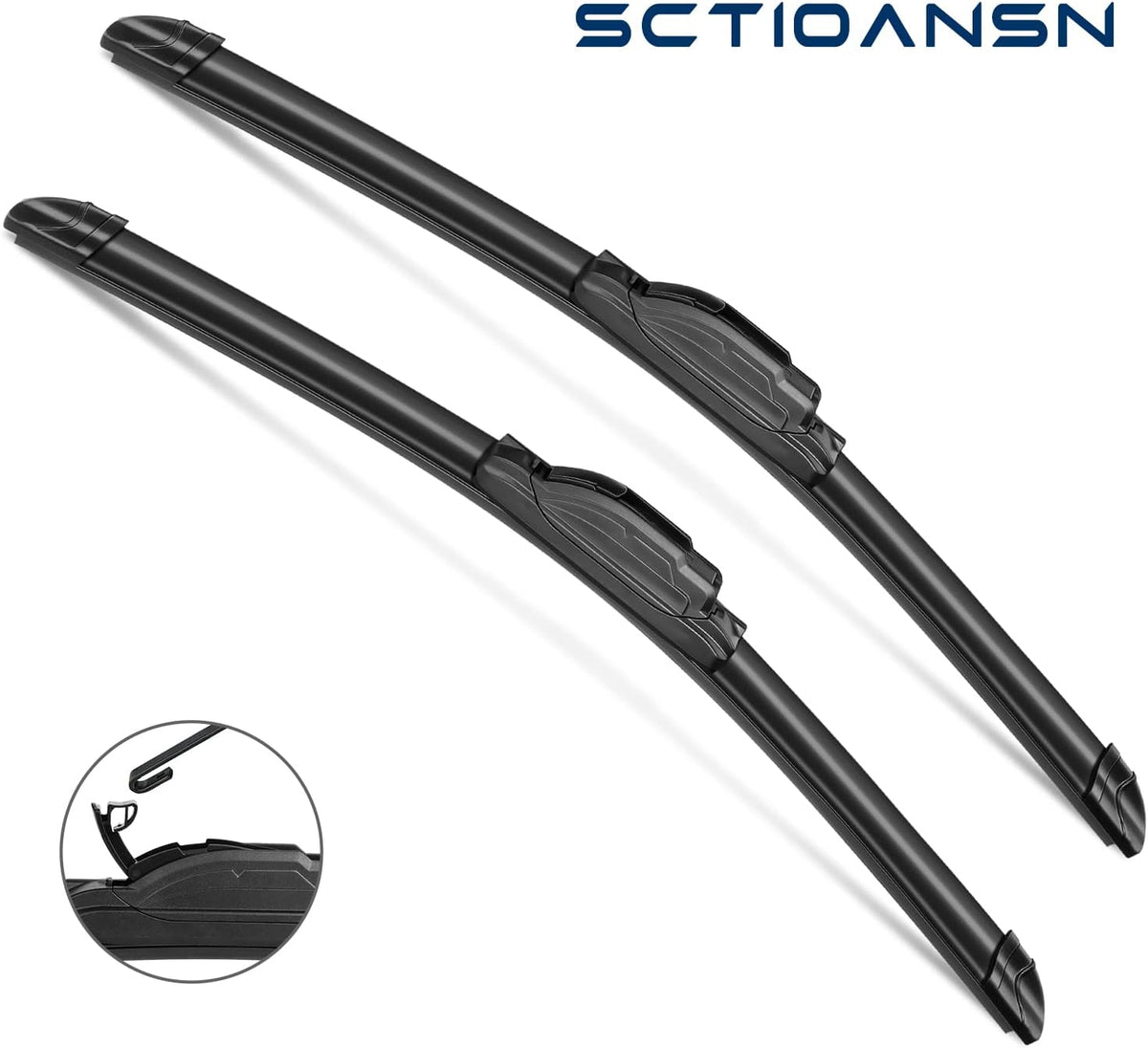 3Pcs Windshield Wiper Blades for Toyota RAV4 2013 2014 2015 2016 2017 2018, Original Equipment Automotive Replacement Windshield Wiper Blades for My Car- 26"/16"/10" (Pack of 3) J- HOOK