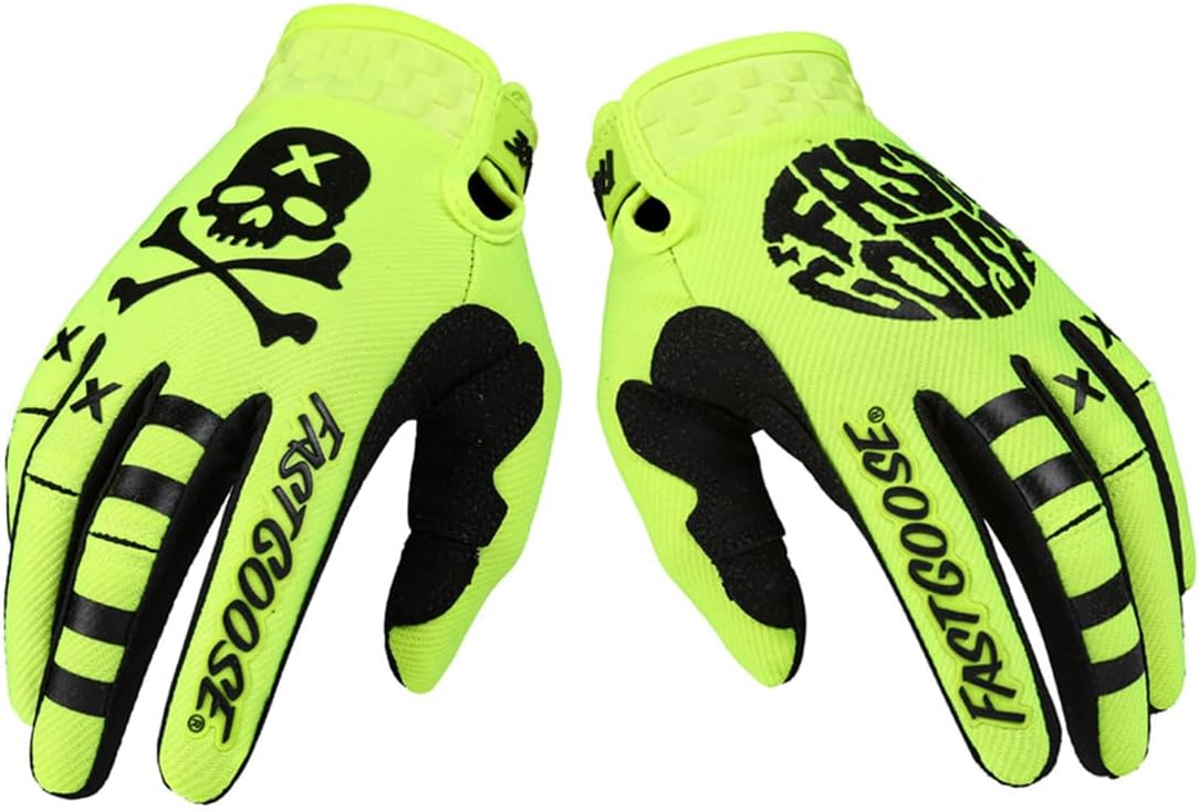 Dirt Bike Motorcycle Gloves for Men Women Finger Touchscreen Motorbike Gloves for BMX ATV MTB Riding, Road Racing, Cycling, Climbing, Motocross