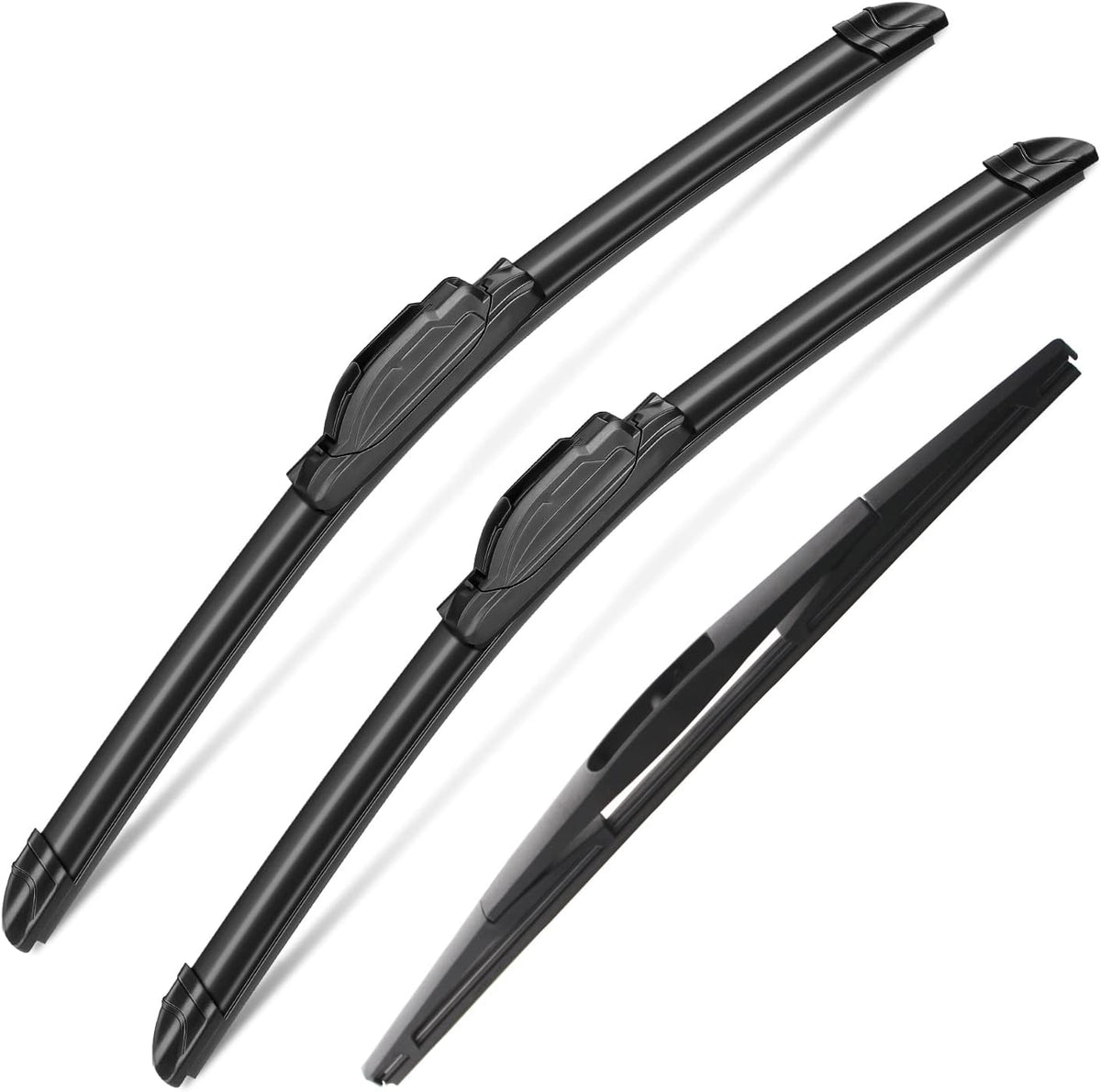 3Pcs Wiindshield Wiper Blades for BMW X5 2014-2018, Original Equipment Automotive Replacement Windshield Wiper Blades for My Car- 24"/20"/12B" (Pack of 3) J- HOOK