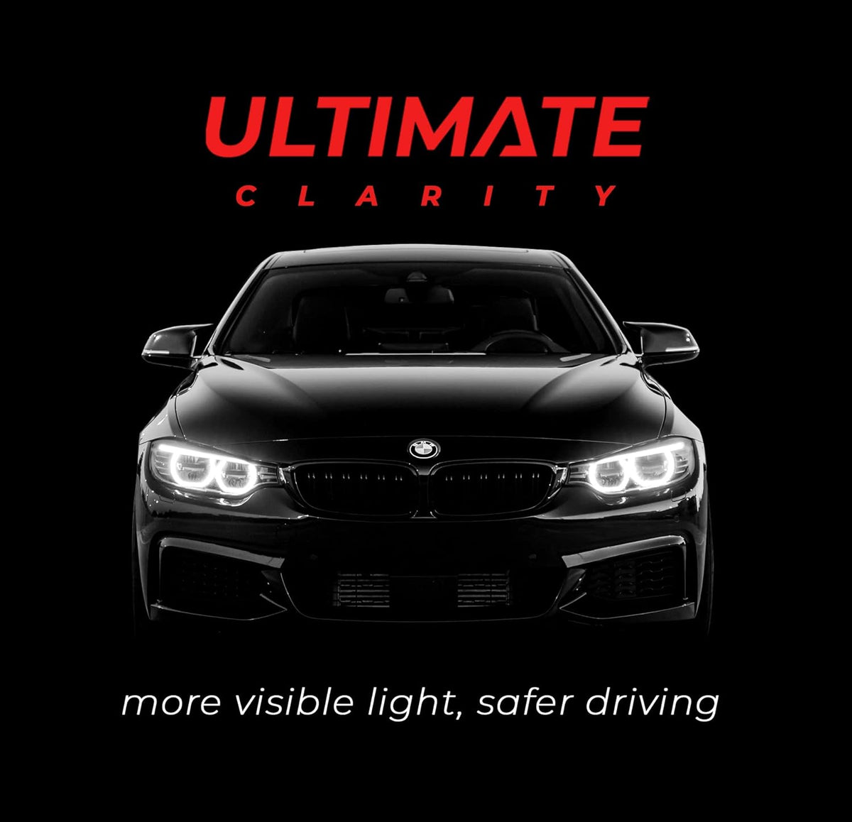 VViViD+ Ultimate Headlight Taillight Tint Vinyl Wrap (16" x 10ft, Light Smoke)