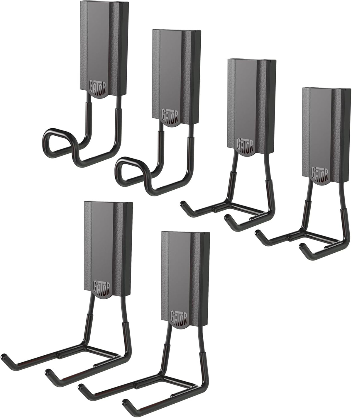 GATOR MAGNETICS Storage Hooks: 6-Pack, The Ultimate Workshop & Garage Storage Systems, Heavy Duty Magnetic Hooks, Sturdy Tool Organization Solutions, 25lb Hold, for All Steel Surfaces 2.5" & 4"