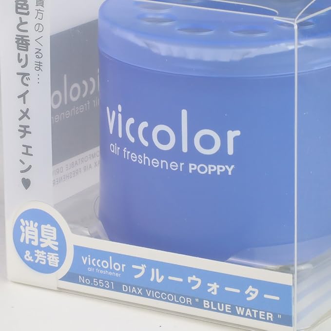 Auto Dynasty VicColor Gel Based Japanese Under-The-Car Air Refresher/Odor Eliminator Can (Blue Water Scented)
