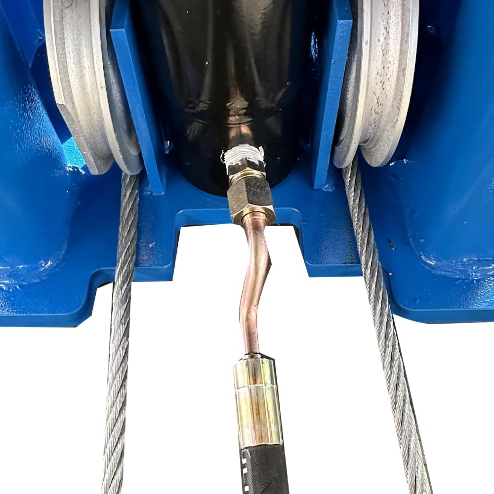 10000lbs 2 Post Lift AK-H105 Two Post Car Lift Automotive Lift with Floor Plate 36 Months Part Replacements (H105)