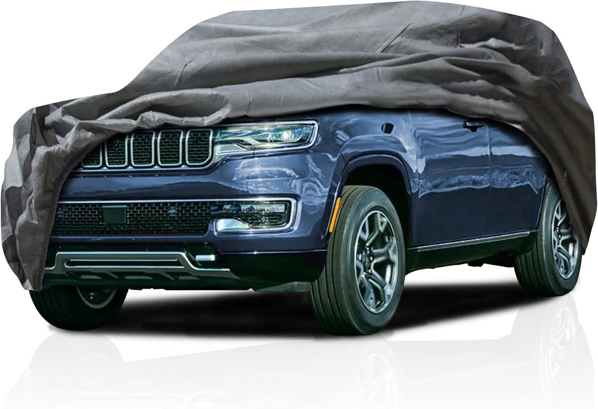 USCarCover 5 Layer Car Cover for Jeep Compass 2014-2025 SUV All Weather Protection, Breathable Pollution, Dust, Sun, Snow, Rain