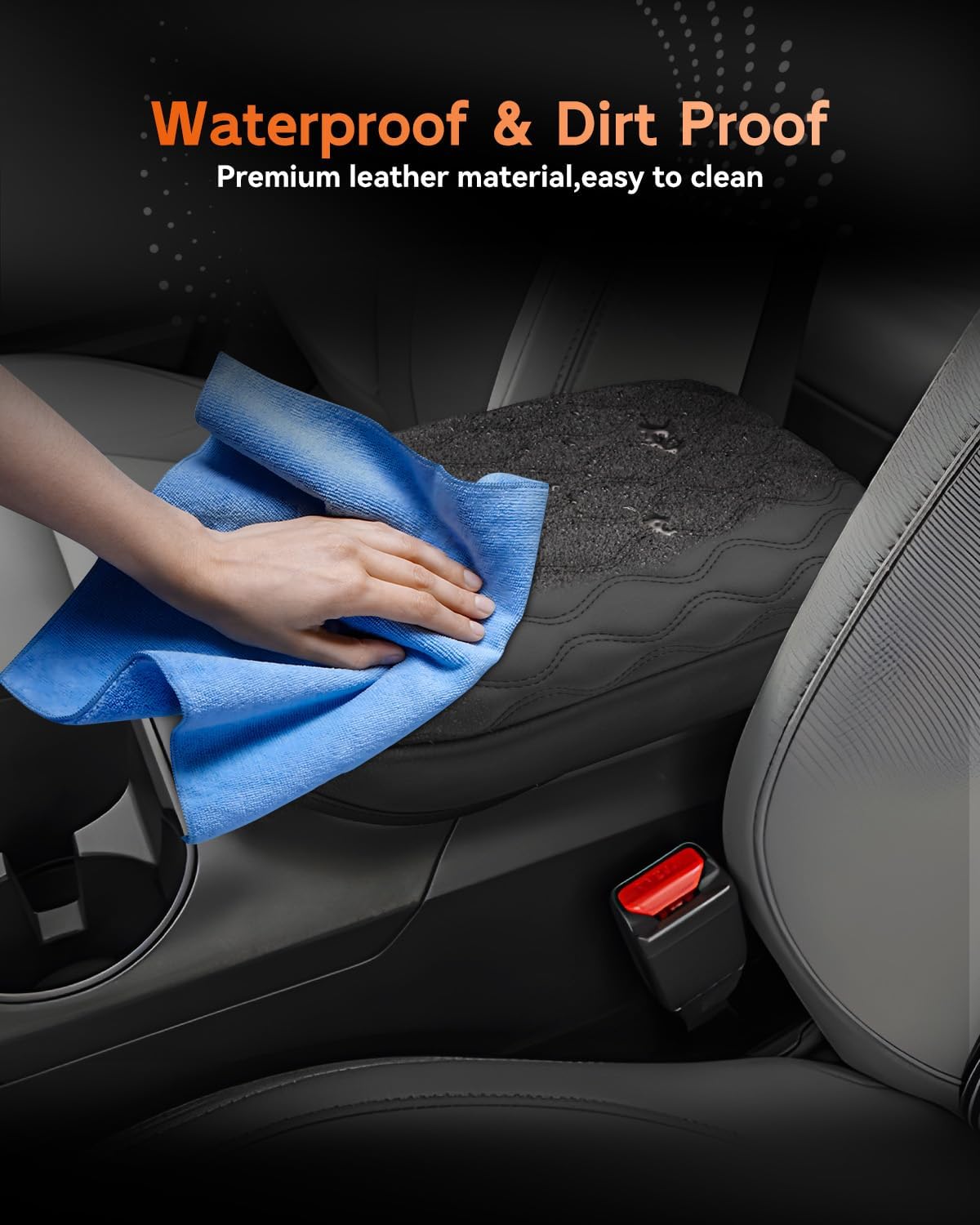 CDEFG for Subaru Outback 2020-2025 Center Console Cover Armrest Box Cover for Outback 2020 2021 2022 2023 2024 2025 Accessories Console Arm Rest Protector Thickened