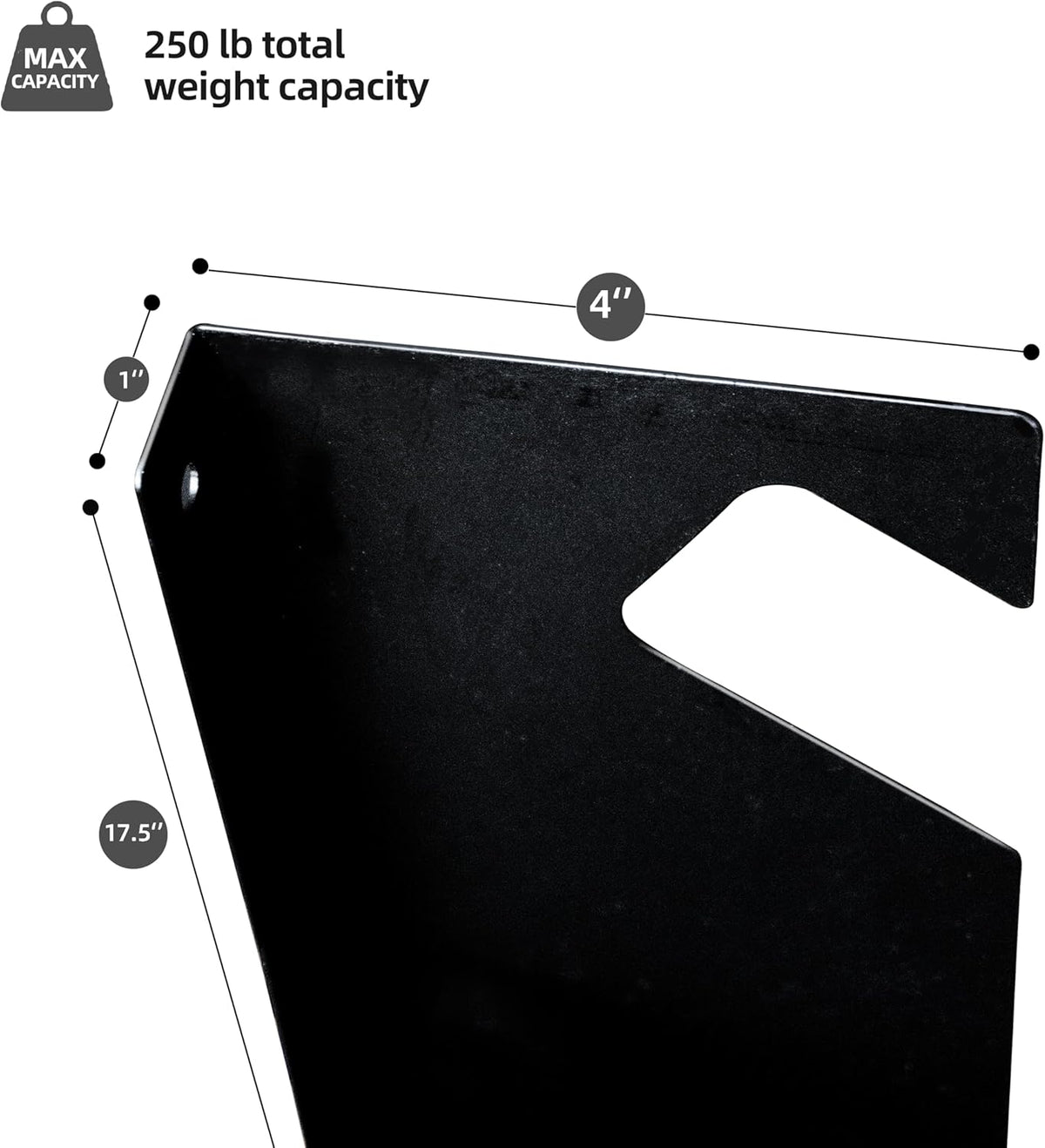 CZWL&HG Heavy-Duty Garden Tool Organizer Wall Mount – Garage Wall Storage Rack for Shovels, Rakes & Long-Handled Tools – Solid Steel, Holds 250 lbs